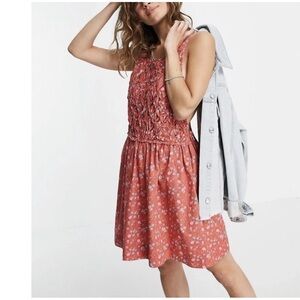 Free People Petunia Mini Dress Poppy